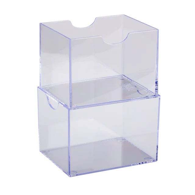 Dragon Shield: Strongbox: 100+ Clear Clear Deck Box