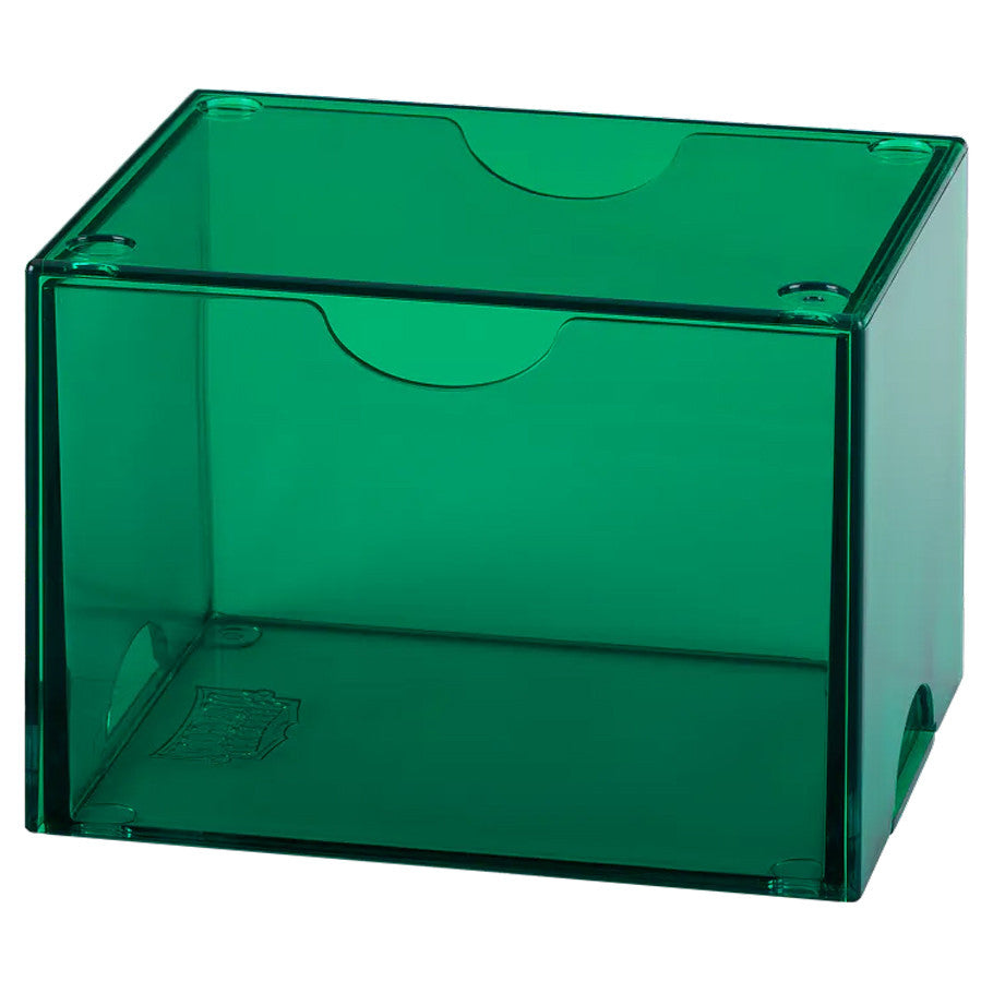 Dragon Shield: Strongbox: 100+ Clear Green Deck Box – Moonveil Games