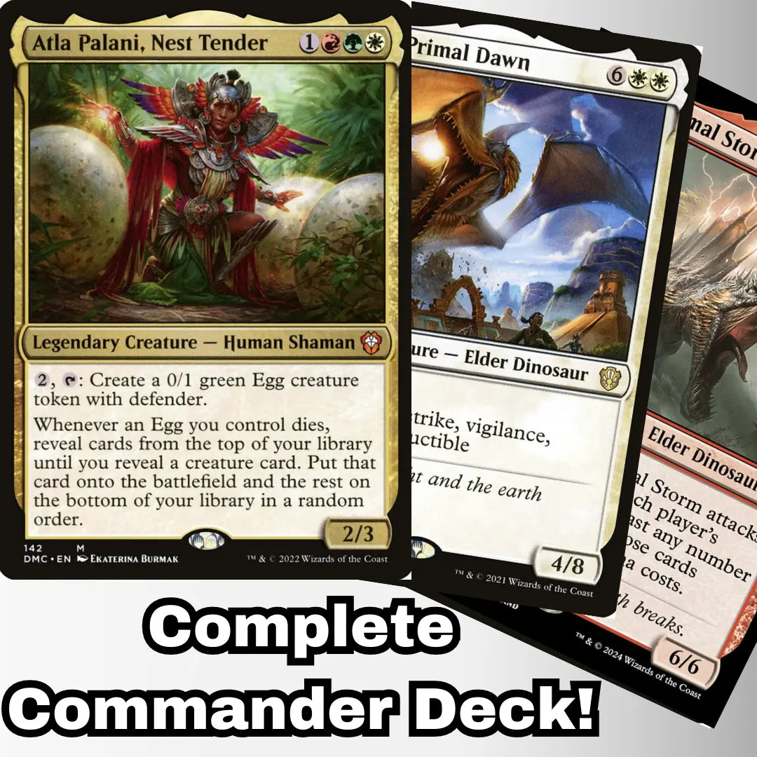 MTG Commander Deck EDH Deck Atla Palani, Nest Tender 100 Magic Cards Moonveil Games MTG Commander Deck EDH Deck Atla Palani, Nest Tender 100 Magic Cards Moonveil Games