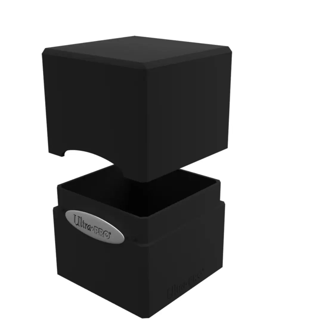 Ultra PRO Classic Satin Cube Black Deck Box Moonveil Games