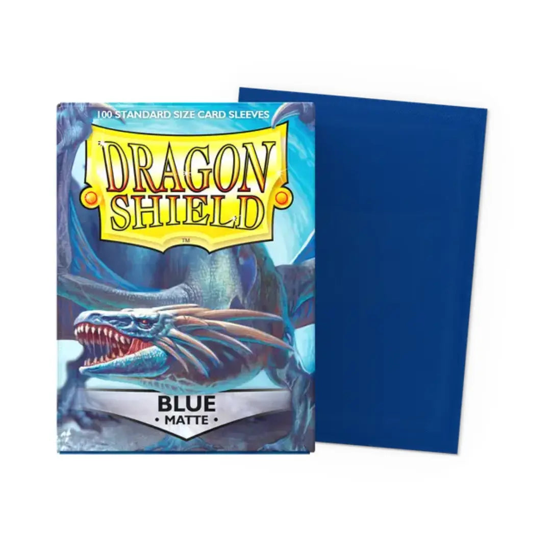 Dragon Shield - Blue - Matte Sleeves - Standard Size - Moonveil Games Dragon Shield - Blue - Matte Sleeves - Standard Size - Moonveil Games