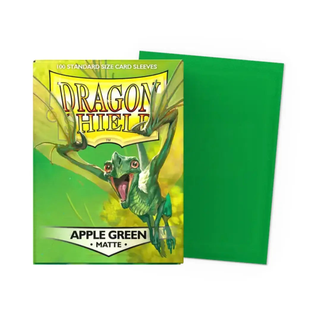 Dragon Shield - Apple Green - Matte Sleeves - Standard Size Dragon Shield - Apple Green - Matte Sleeves - Standard Size