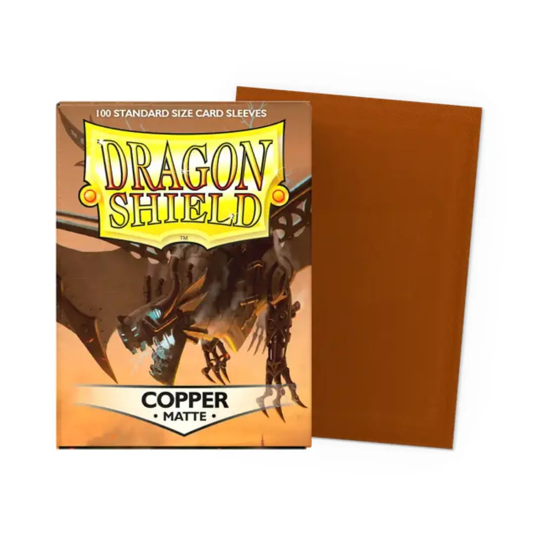 Dragon Shield - Copper - Matte Sleeves - Standard Size Dragon Shield - Copper - Matte Sleeves - Standard Size