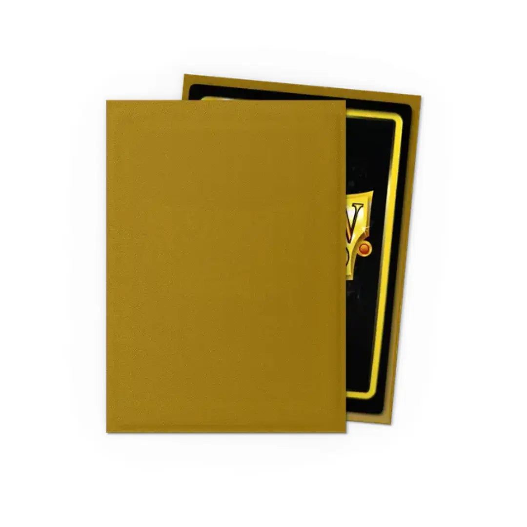 Dragon Shield - Gold - Matte Sleeves - Standard Size Moonveil Games