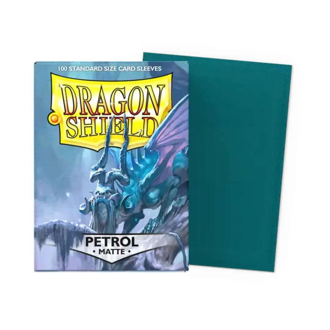 dragon shield card sleeve dimensions Dragon Shield - Petrol - Matte Sleeves