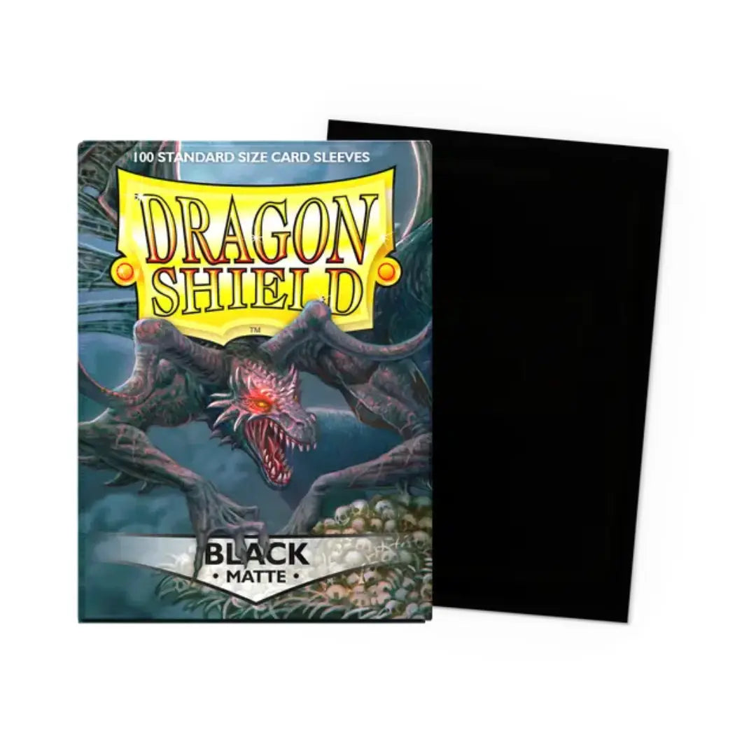 dragon shield card sleeve size Dragon Shield - Black - Matte Sleeves