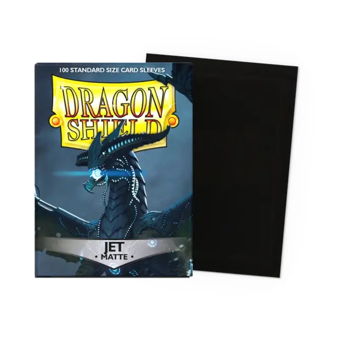Dragon Shield - Jet - Matte Sleeves - Standard Size Dragon Shield - Jet - Matte Sleeves - Standard Size