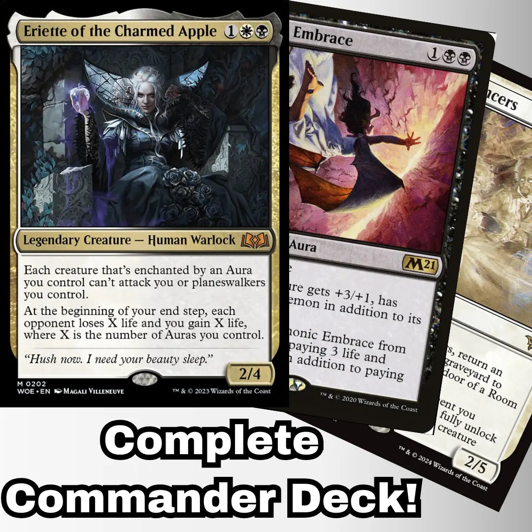 MTG Commander Deck EDH Deck Eriette of the Charmed Apple 100 Magic Moonveil Games MTG Commander Deck EDH Deck Eriette of the Charmed Apple 100 Magic Moonveil Games