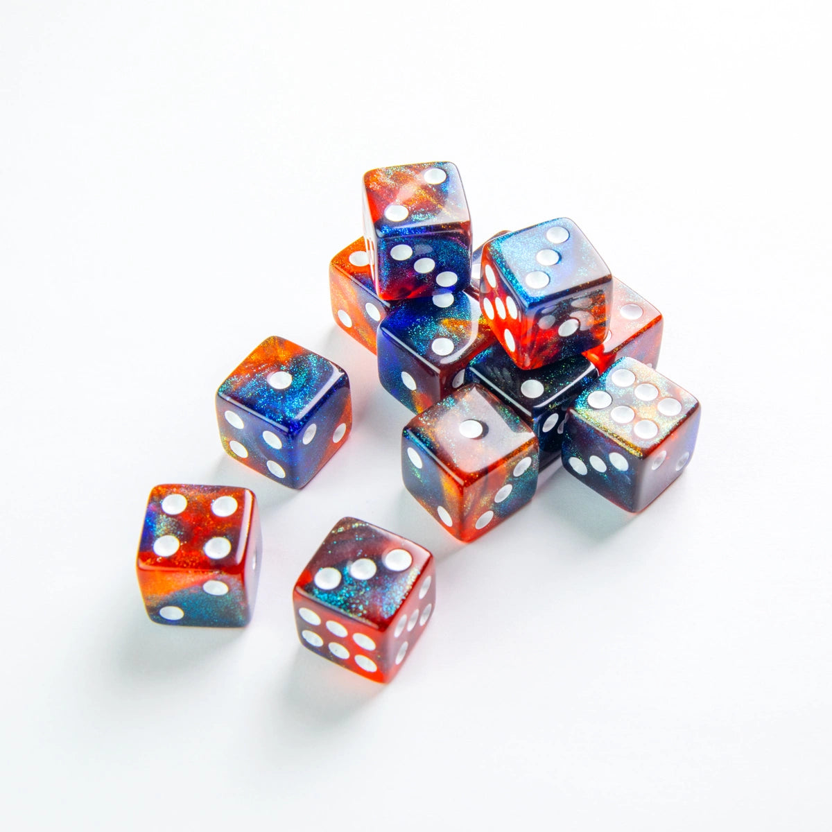 GameGenic: d6: Galaxy Series: Mars DICE SET (12) Moonveil Games