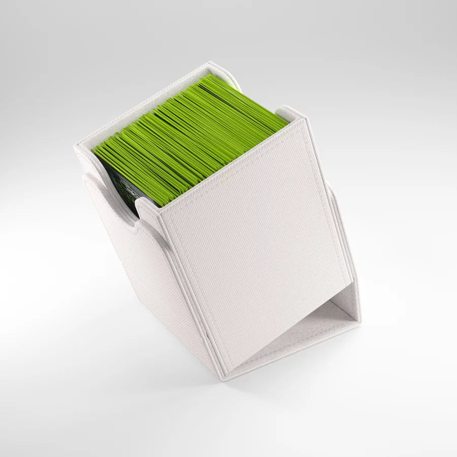 GameGenic Squire: 100+ XL White Deck Box Moonveil Games