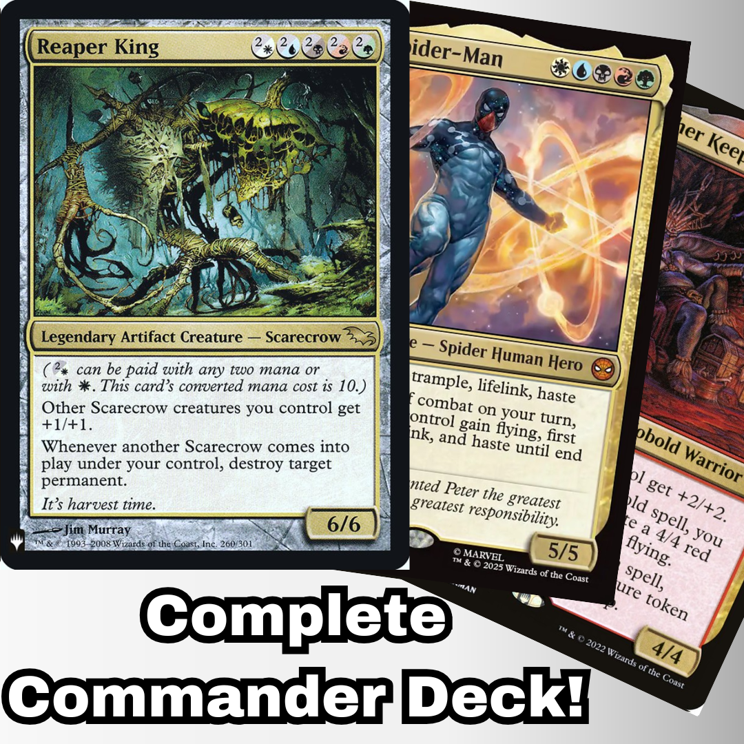 MTG Commander Deck EDH Deck Reaper King 100 Magic Cards Custom Deck Ch –  Moonveil Games