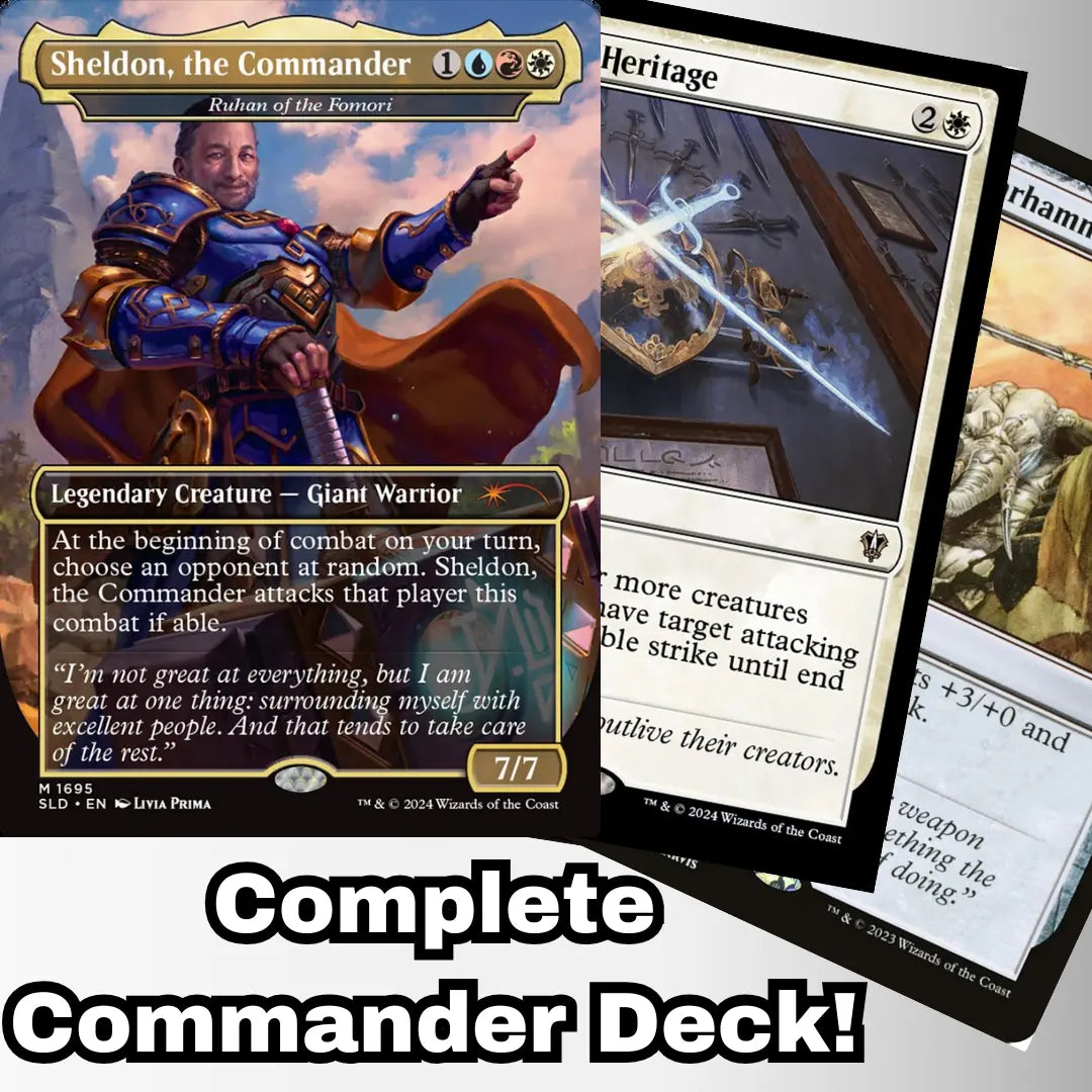 mtg voltron cards MTG Commander EDH Ruhan of the Fomori 100 Cards Custom Deck R/W/U – Moonveil Games
