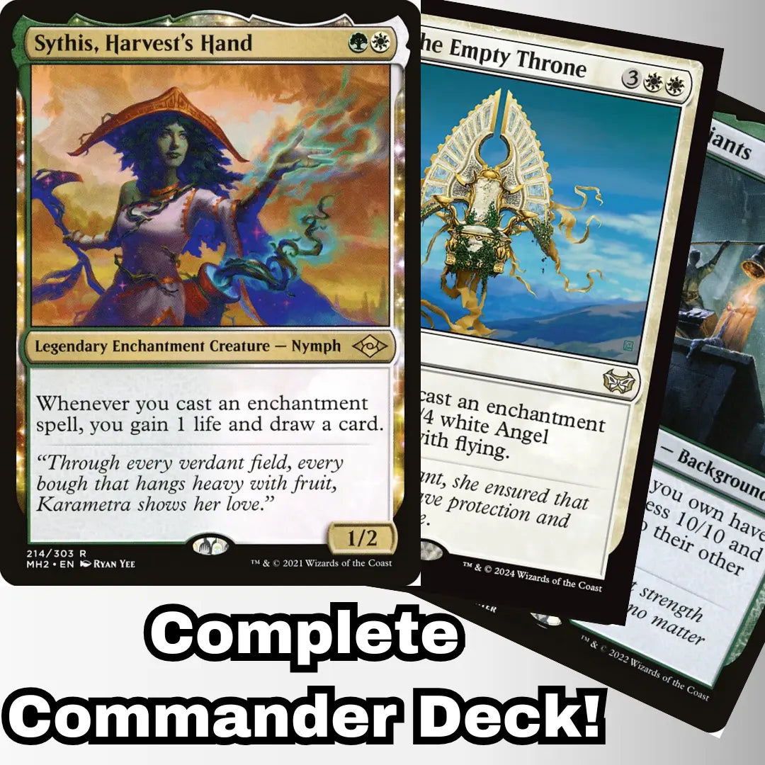 MTG Commander Deck EDH Deck Sythis, Harvest's Hand 100 Magic Cards