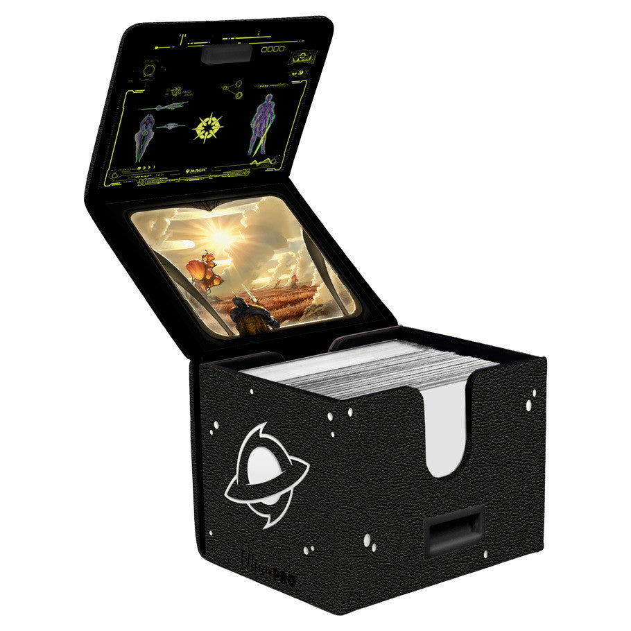 Ultra PRO Edge of Eternities Adagia, Windswept Bastion ALCOVE Edge DECK BOX for Magic: The Gathering