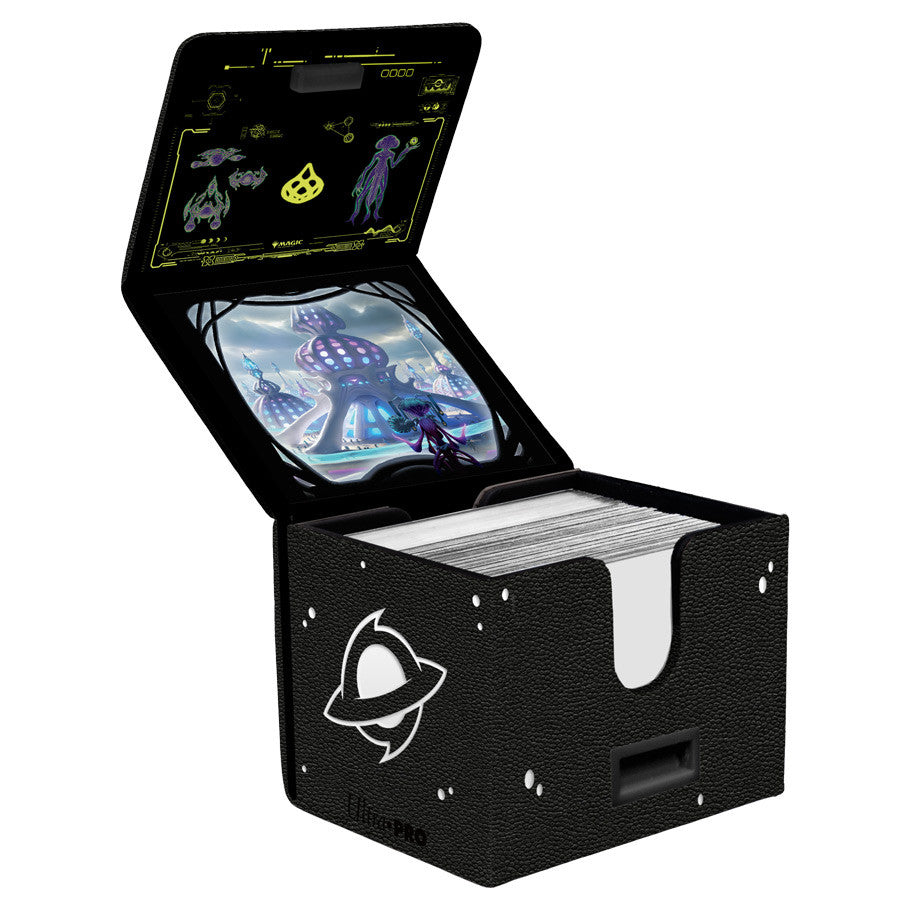 Ultra PRO Edge of Eternities Uthros, Titanic Godcore ALCOVE Edge DECK BOX for Magic: The Gathering