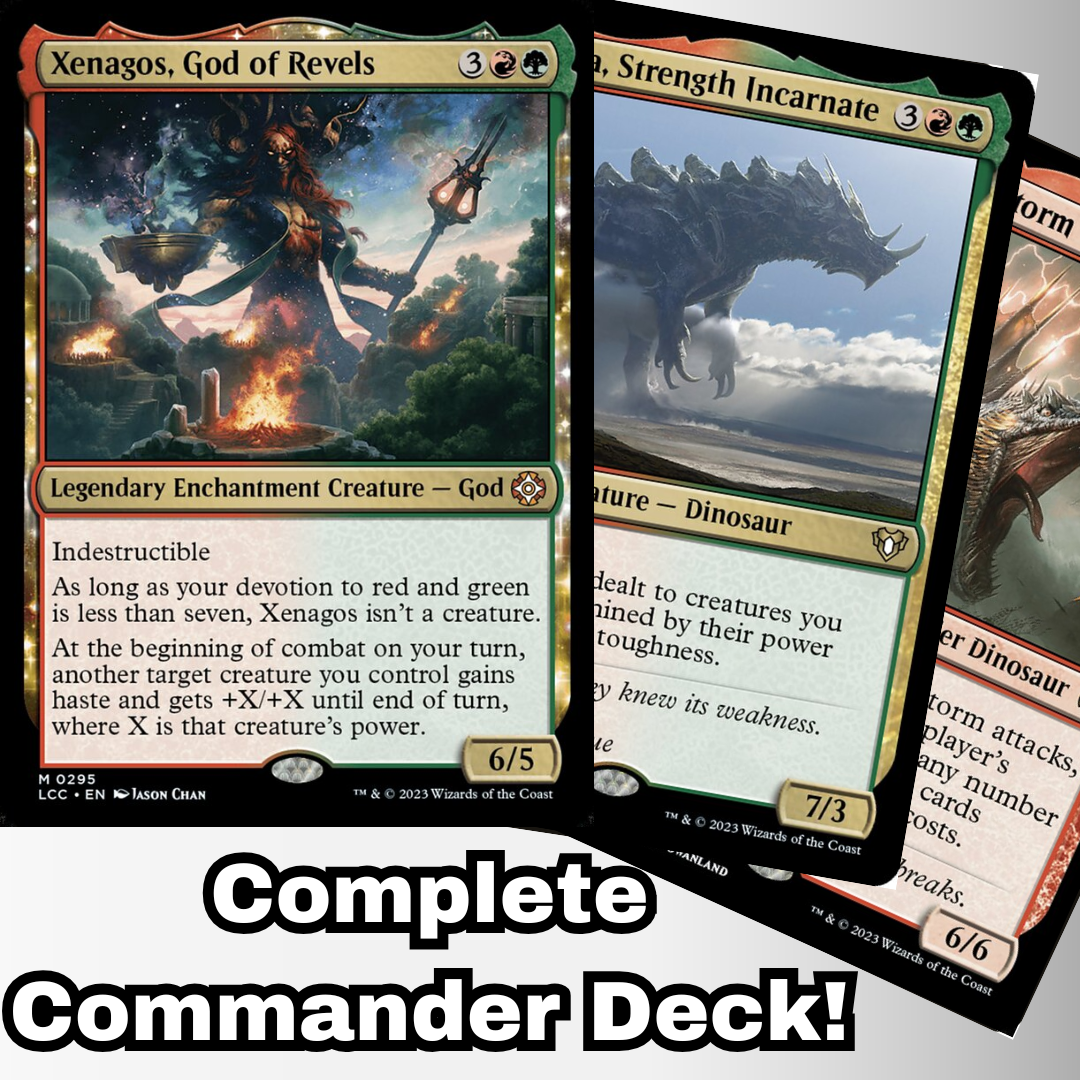 MTG Commander Deck EDH Deck Xenagos, God of Revels 100 Magic Cards –  Moonveil Games
