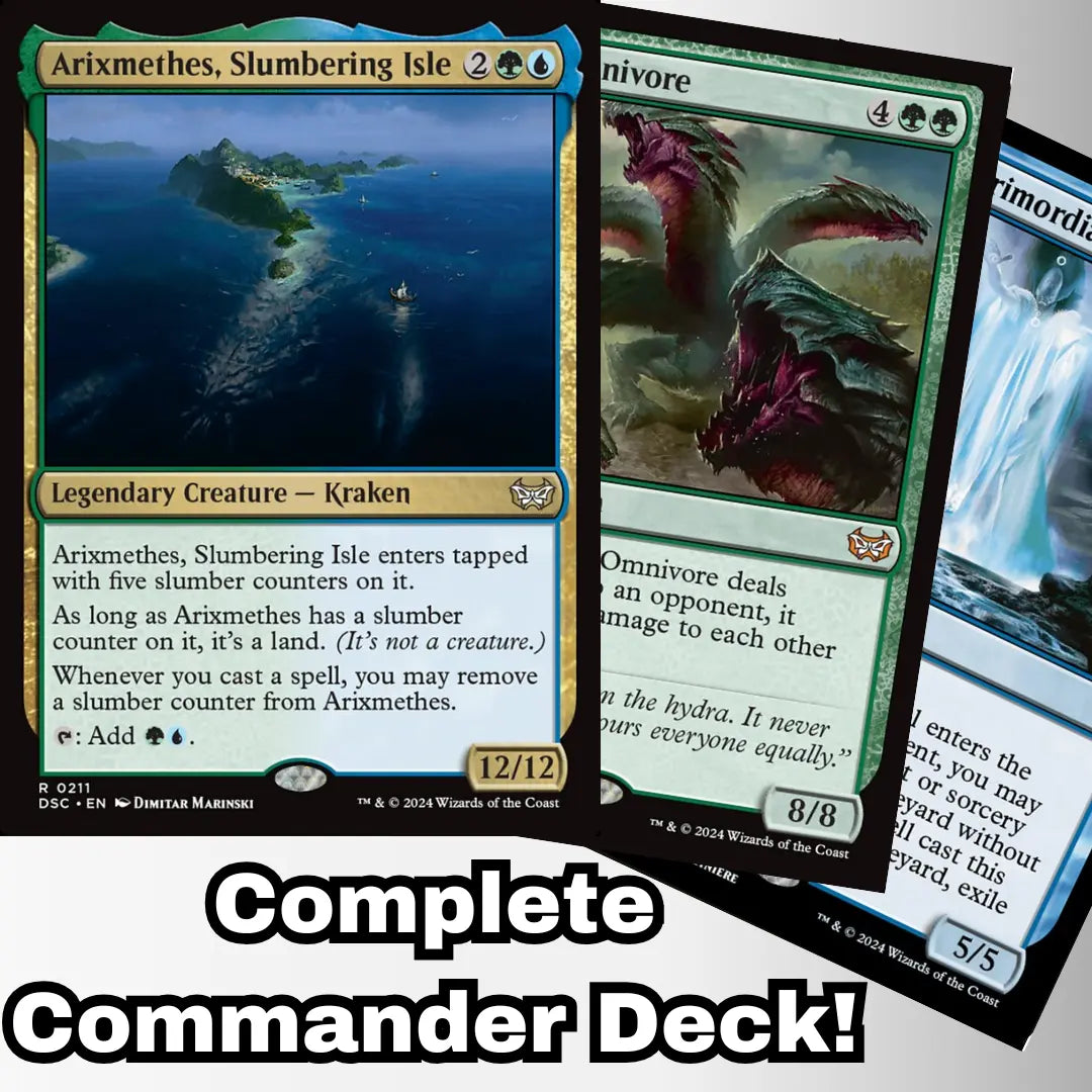 mtg arixmethes commander deck Arixmethes, Slumbering Isle (211) : Toys & Games (Its not a creature.) Whenever you cast a spell Arixmethes is an Underrated Ramp