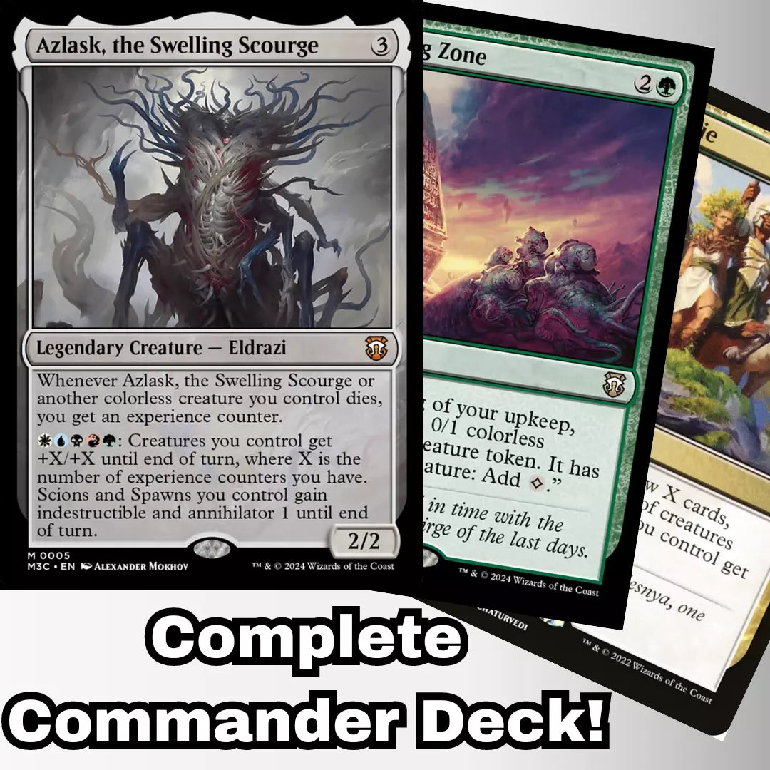 MTG Commander EDH Azlask, the Swelling Scourge 100 Cards Custom Deck E