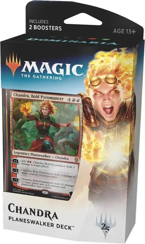 Magic the Gathering Dominaria Chandra Planeswalker Deck Moonveil Games