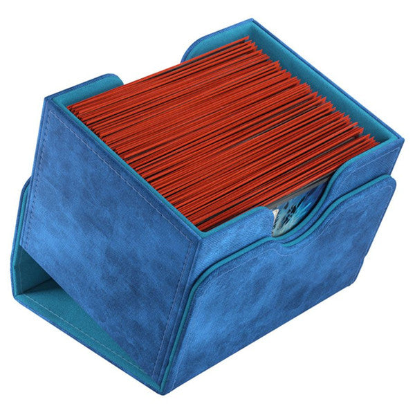GameGenic Sidekick: 100+ XL Blue Deck Box Moonveil Games