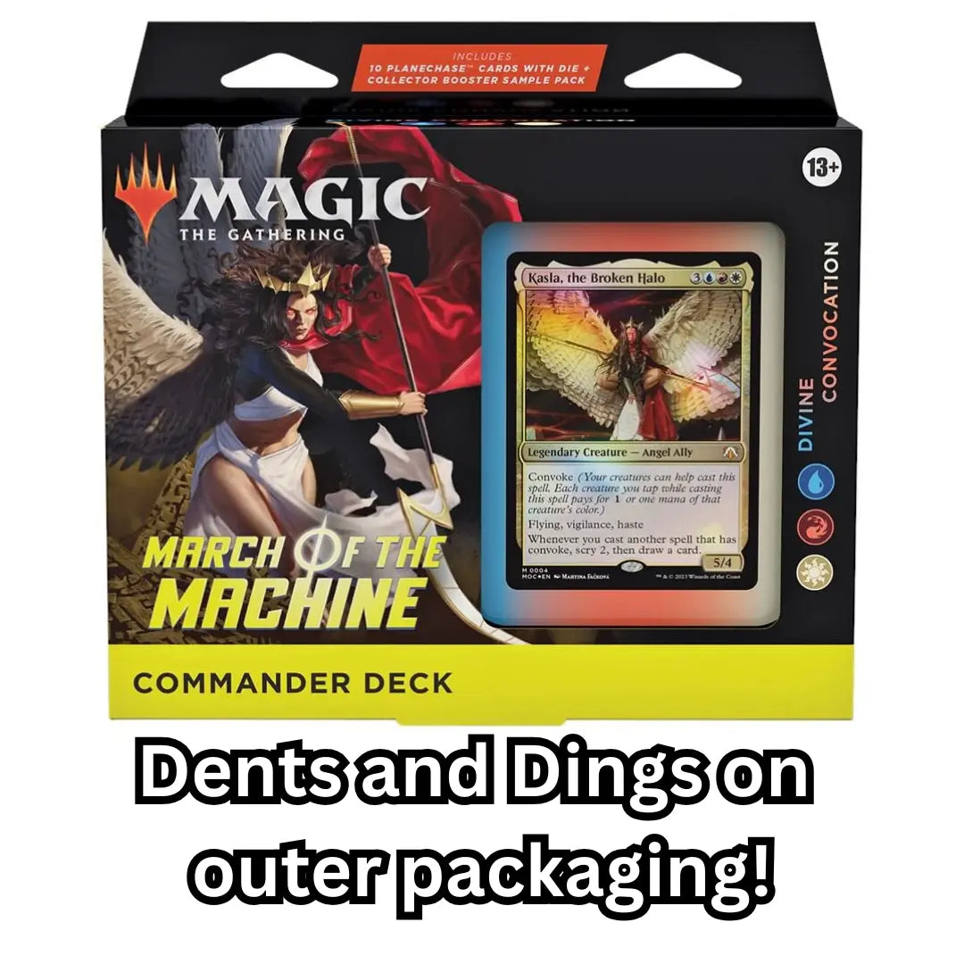 March of the Machine Divine Convocation Commander Deck Magic The Gathering (dents and dings discount) Moonveil Games