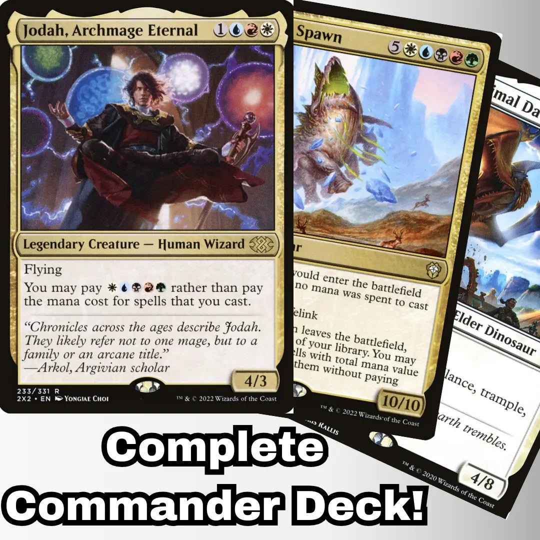 jodah mtg commander deck MTG Commander Deck EDH Deck Jodah, Archmage Eternal 100 Magic Cards Custom Deck 5 Color