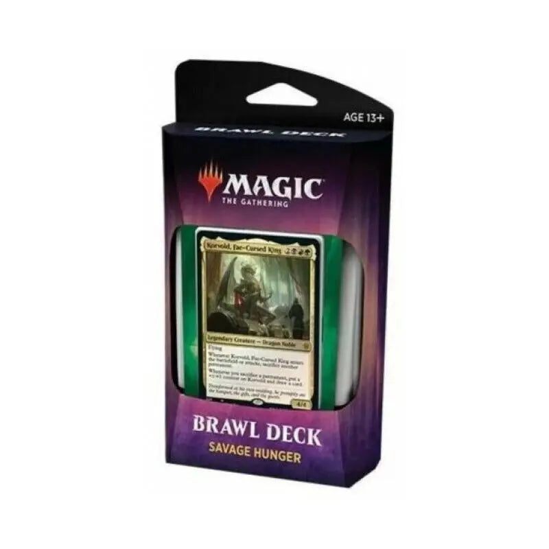 Savage Hunger Brawl Deck Throne of Eldraine Magic the Gathering Moonveil Games