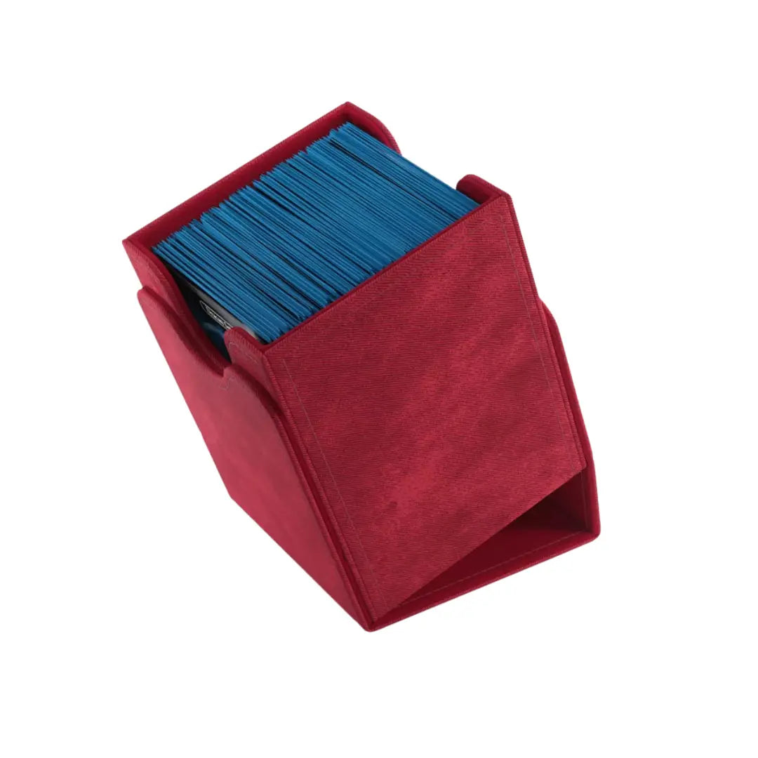 GameGenic Squire: 100+ XL Red Deck Box Moonveil Games