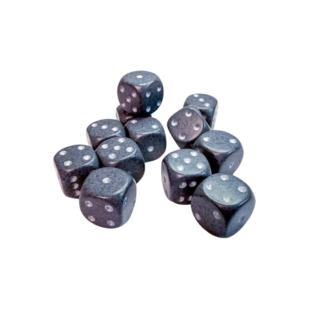 Chessex Speckled Hi-Tech 16mm d6 Dice Block (12 dice) Moonveil Games