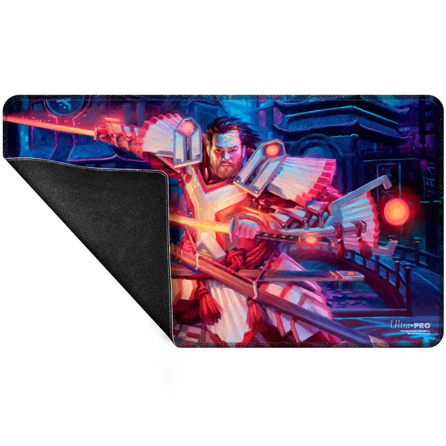 Ultra Pro Commander Series #5 - Three Color Wedge - Isshin Stitched Playmat for Magic: The Gathering