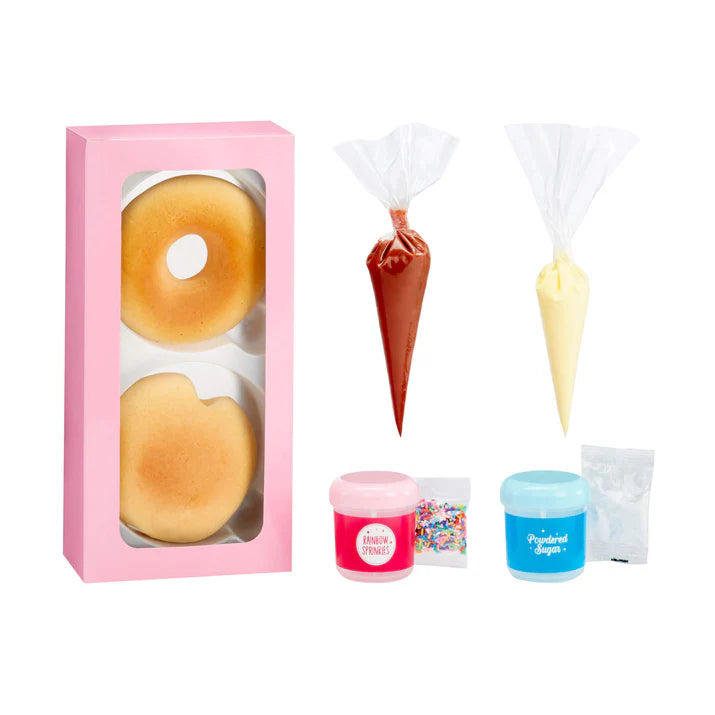 Slime Life Choco Icing Round & Cream Filled Donuts DIY Slime Kit