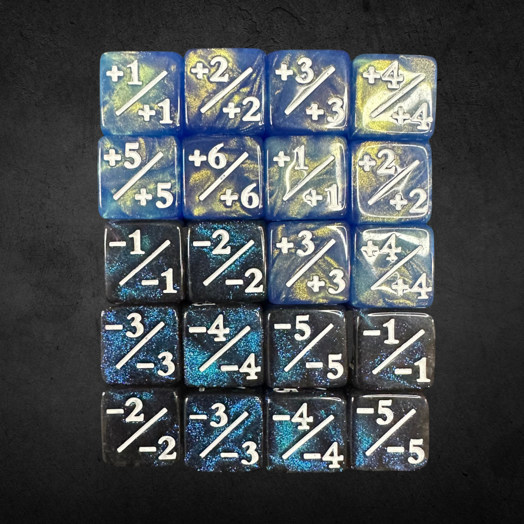 Counter and Stat Tracking Dice Set