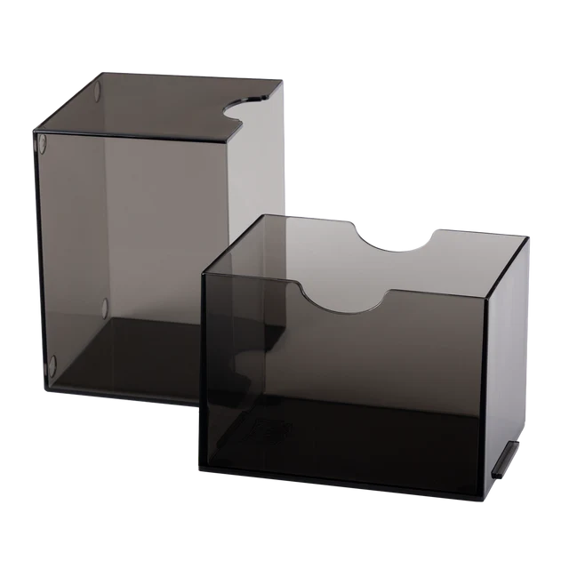 Dragon Shield: Strongbox: 100+ Clear Black Deck Box