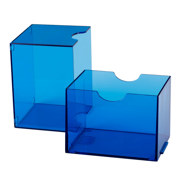 Dragon Shield: Strongbox: 100+ Clear Blue Deck Box