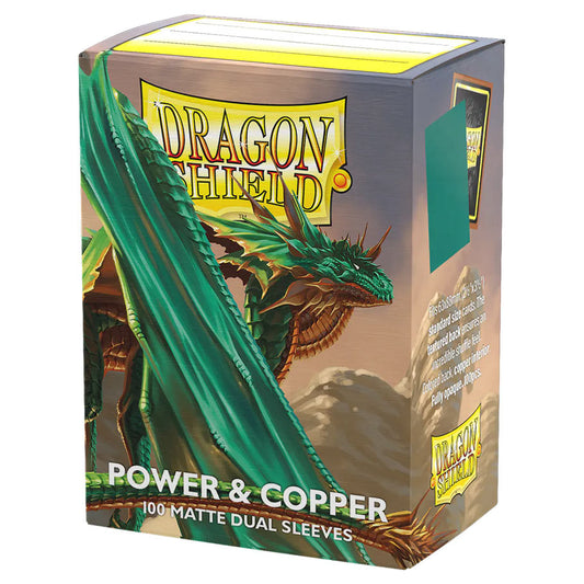 Dragon Shield Power & Copper - Matte Dual Sleeves