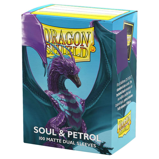 Dragon Shield Soul & Petrol- Matte Dual Sleeves