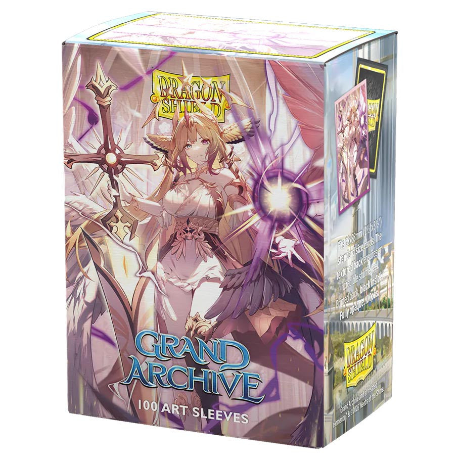 Dragon Shield: Art: Matte: Grand Archive: Haniel, Archangel of Spectra (100)
