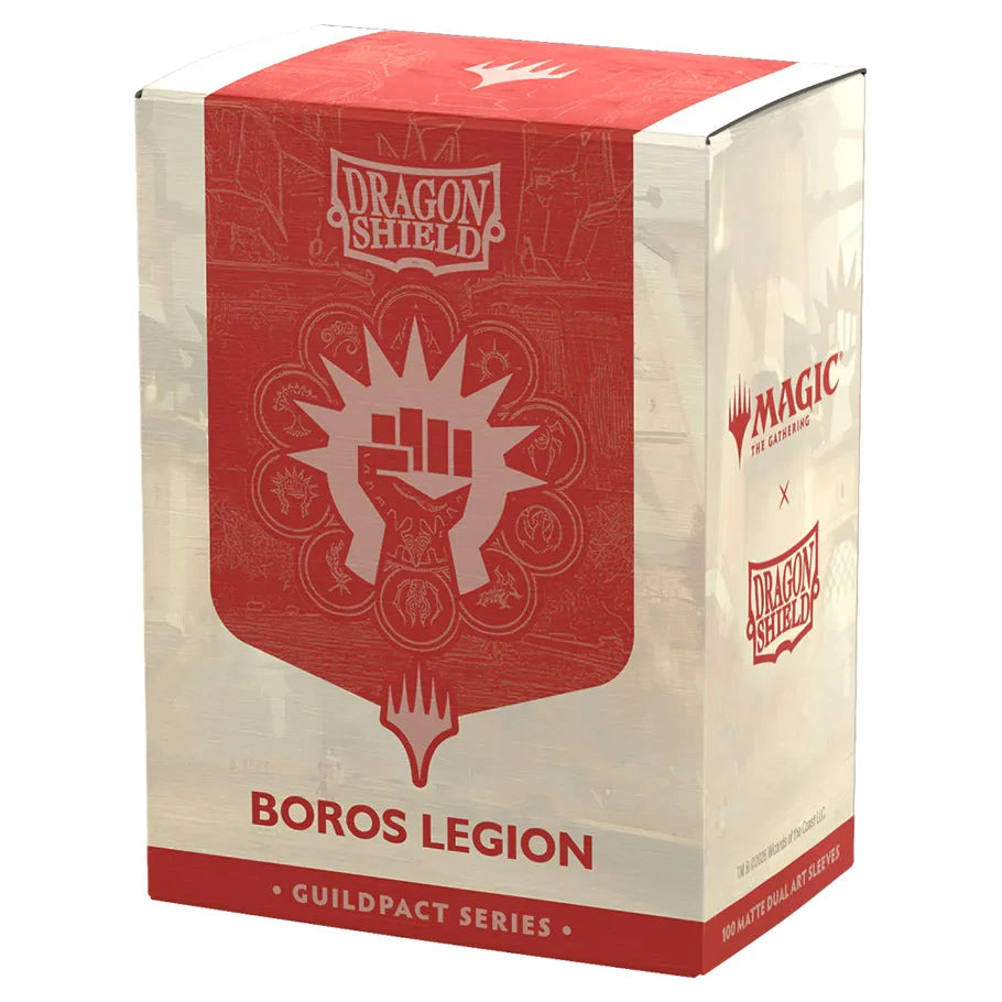 Dragon Shield Guildpact Series - Boros Legion - Matte Dual Art Sleeves