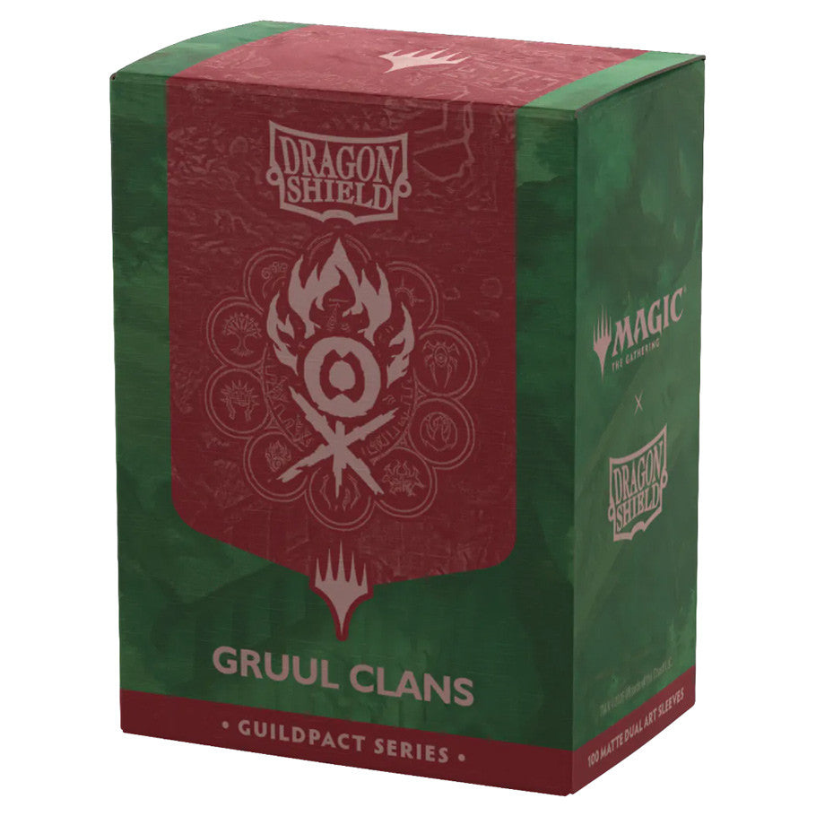 Dragon Shield Guildpact Series - Gruul Clans - Matte Dual Art Sleeves