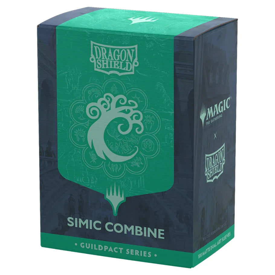 Dragon Shield Guildpact Series - Simic Combine - Matte Dual Art Sleeves