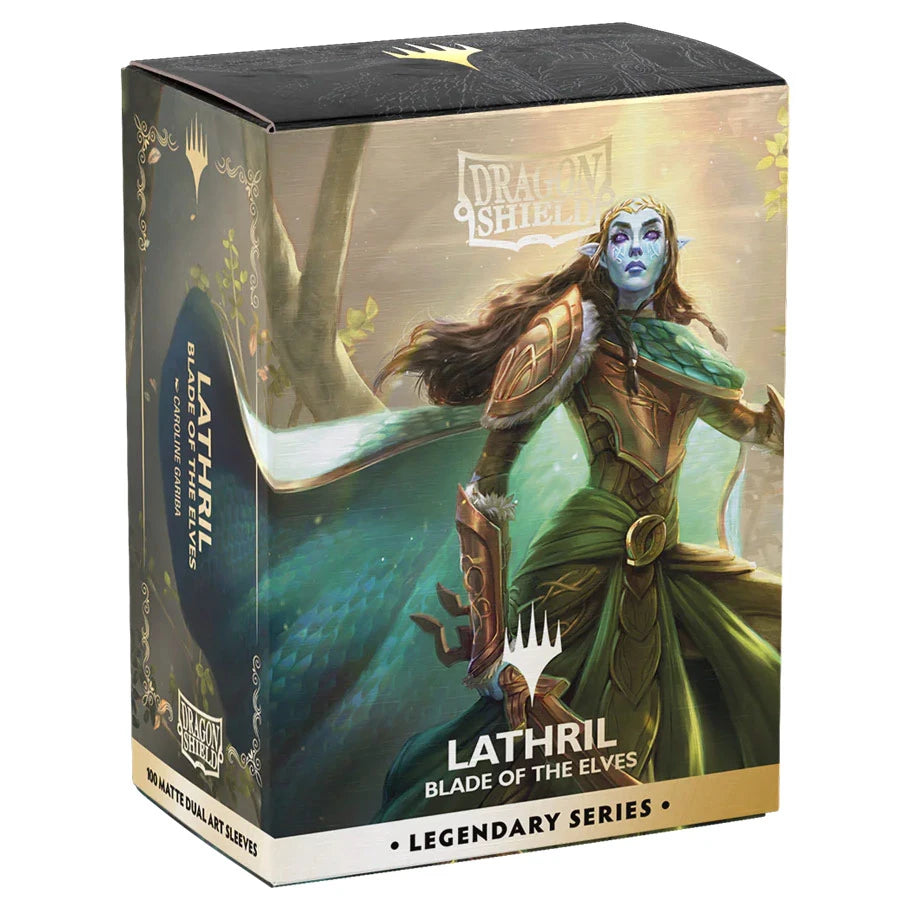 Dragon Shield Legendary Series - Lathril, Blade of the Elves - Matte Dual Art Sleeves