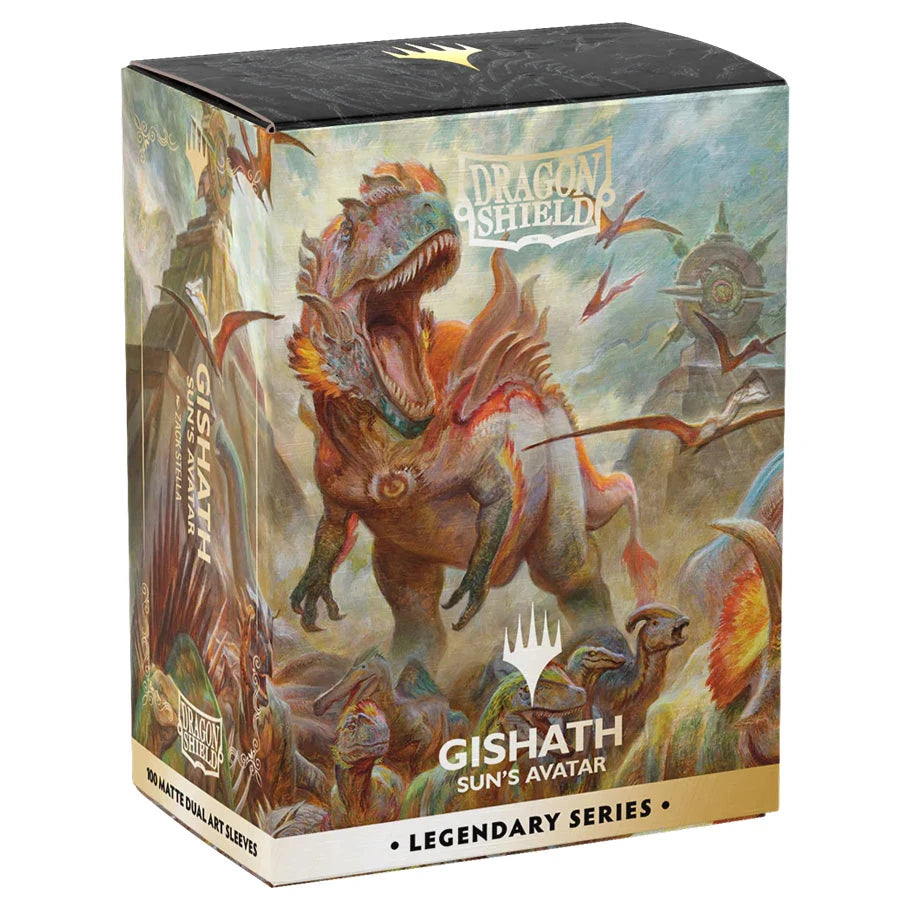 Dragon Shield Legendary Series - Gishath, Sun´s Avatar - Matte Dual Art Sleeves
