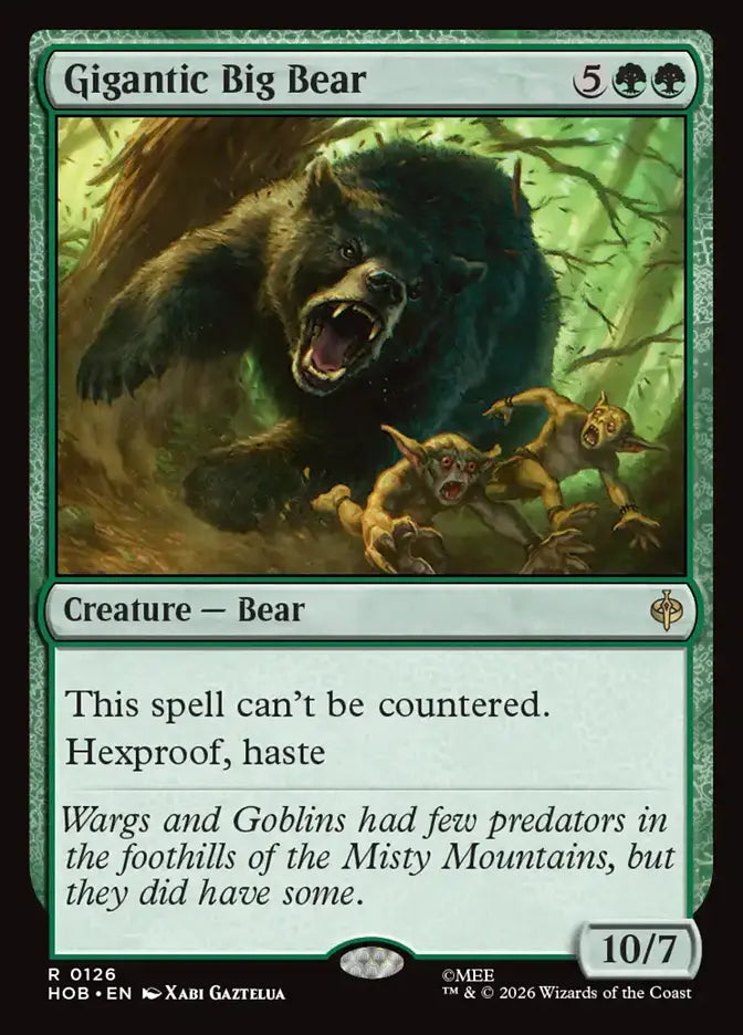 MTG Commander Deck EDH Deck Beorn the Fierce 100 Magic Cards Custom Deck Squirrels Marvel
