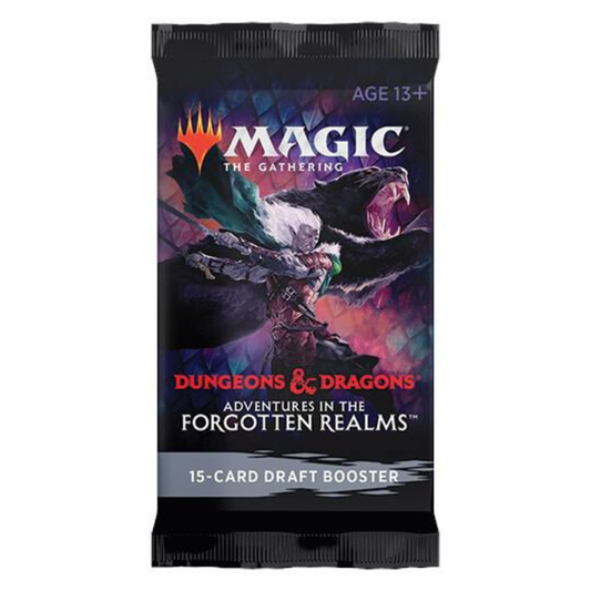 Magic: The Gathering - Adventures in the Forgotten Realms  - Draft Booster Pack (AFR) Moonveil Games