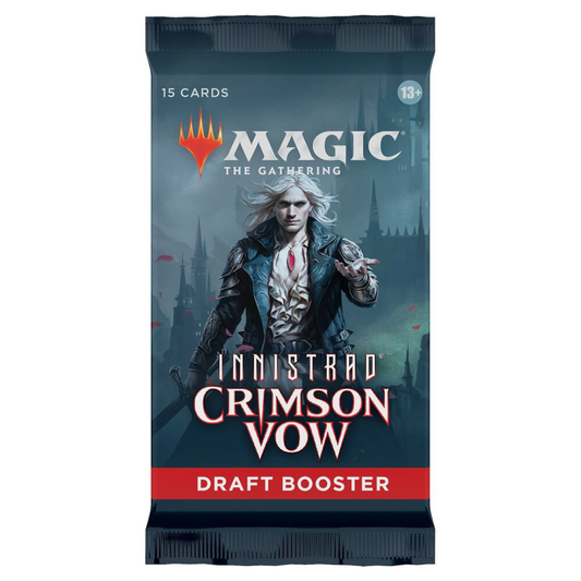 Magic: The Gathering - Innistrad: Crimson Vow - Draft Booster Pack (VOW) Moonveil Games