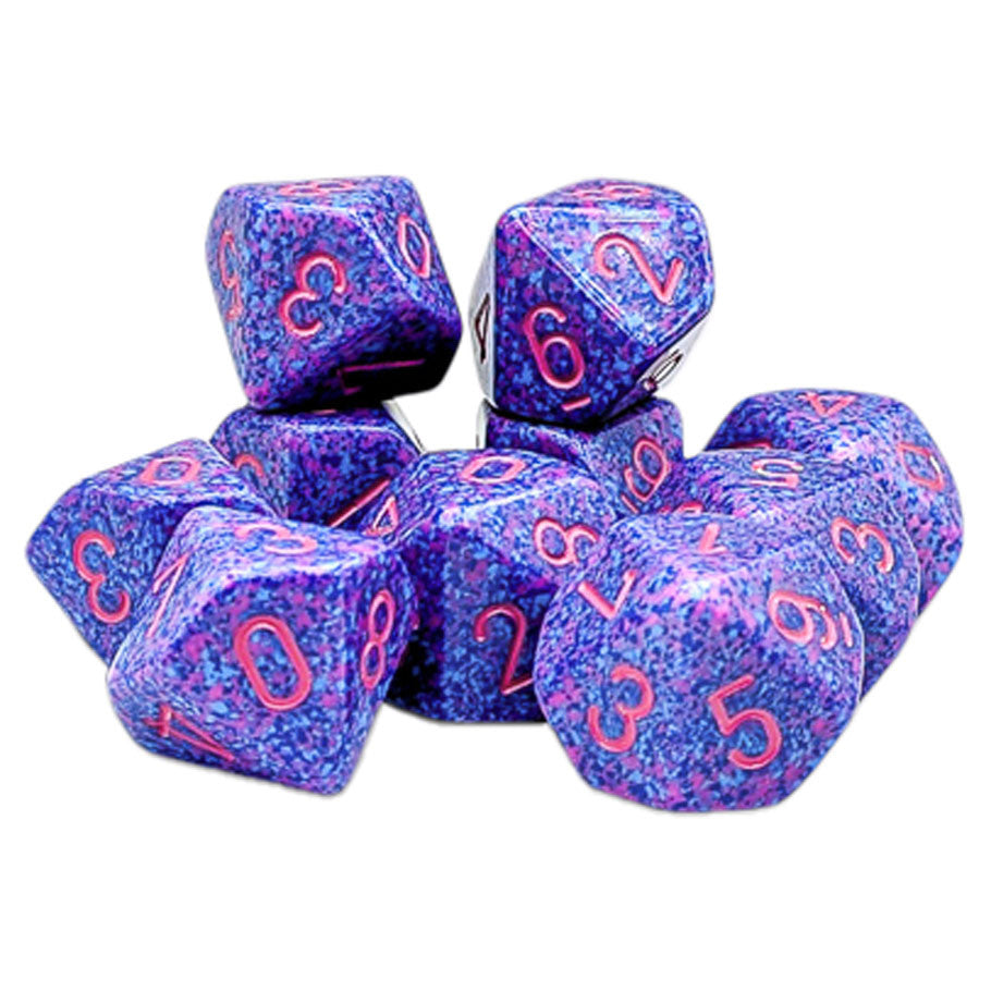 Chessex Speckled: Purple Passion D10 - Set of Ten