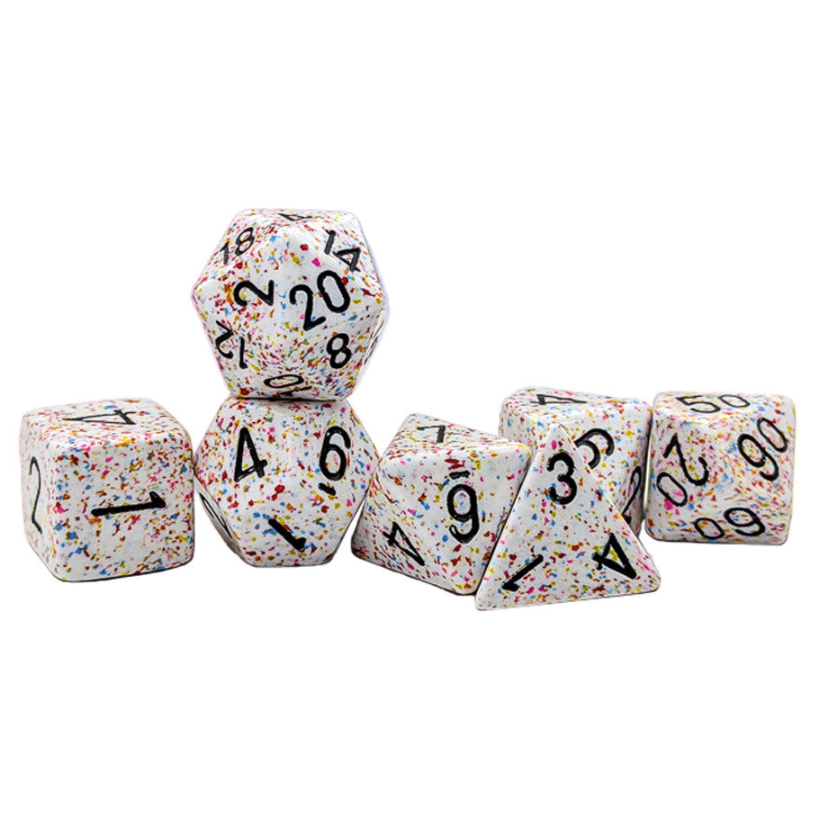 Chessex Dice Set: Speckled - Birthday (7)