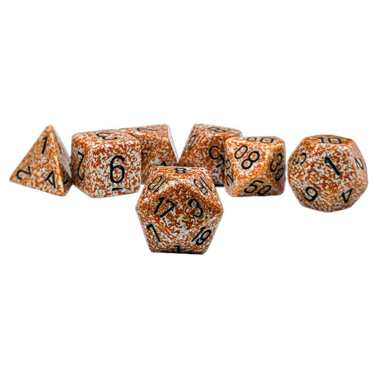 Chessex Dice Set: Speckled - Rust (7)