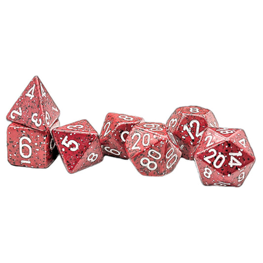 Chessex Dice Set: Speckled - Lava Stone (7)