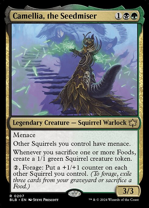 MTG Commander Deck EDH Deck Commander Ygra, Eater of All 100 Magic Cards Custom Deck Bloomburrow Food